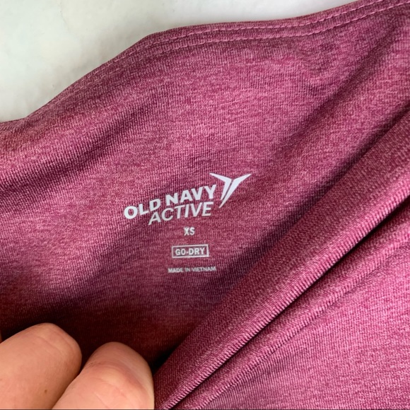 Old Navy Pink Color Block Leggings XS B313 - Picture 3 of 5